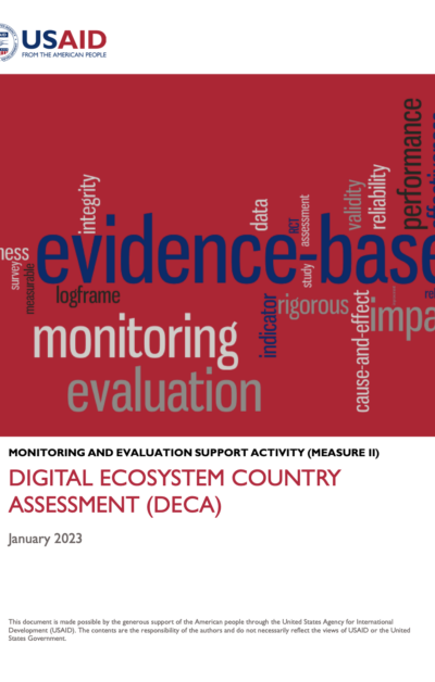Cover photo for the Bosnia & Herzegovina Digital Ecosystem Country Assessment (DECA).