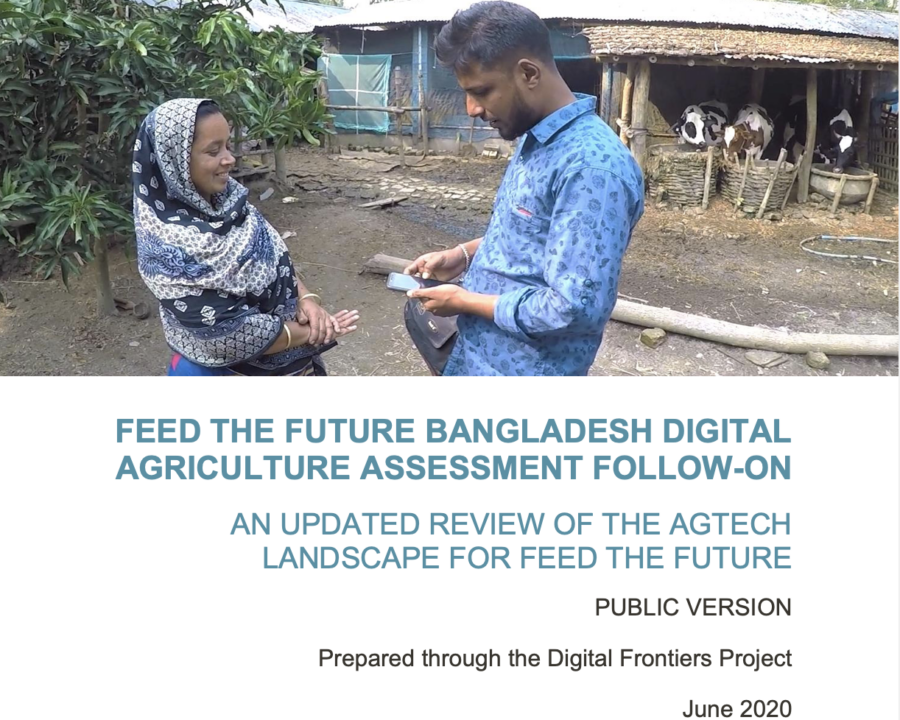 Bangladesh Digital Agriculture Assessment