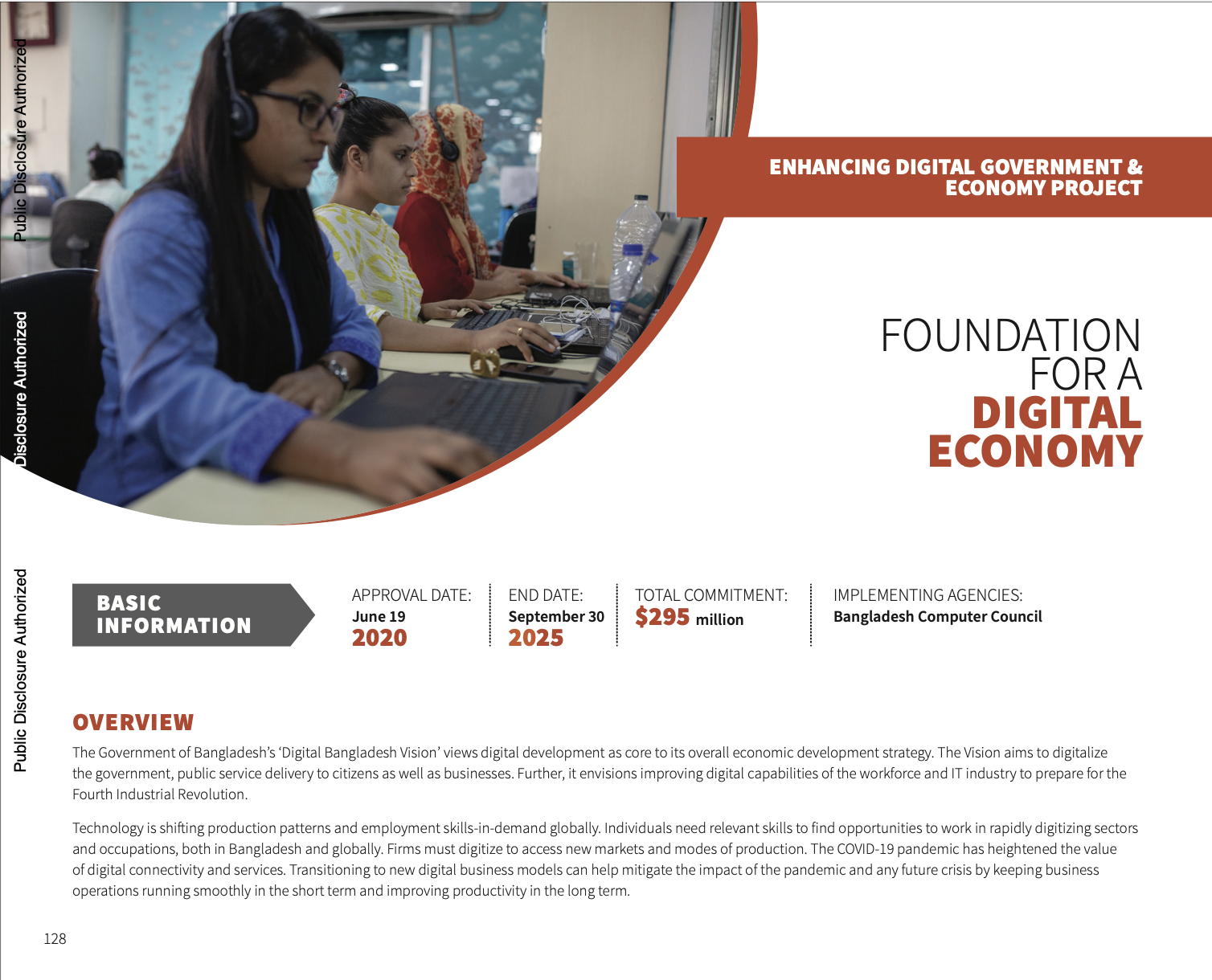 Bangladesh: Foundation for a Digital Economy