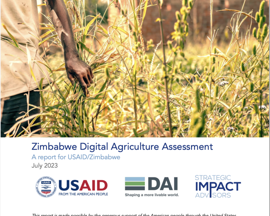 Zimbabwe Digital Agriculture Assessment