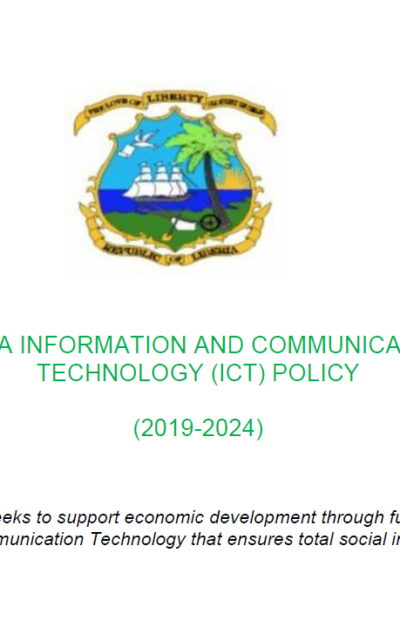 Liberia ICT Policy